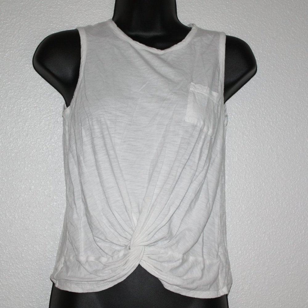 Girls tie front style sleeveless top